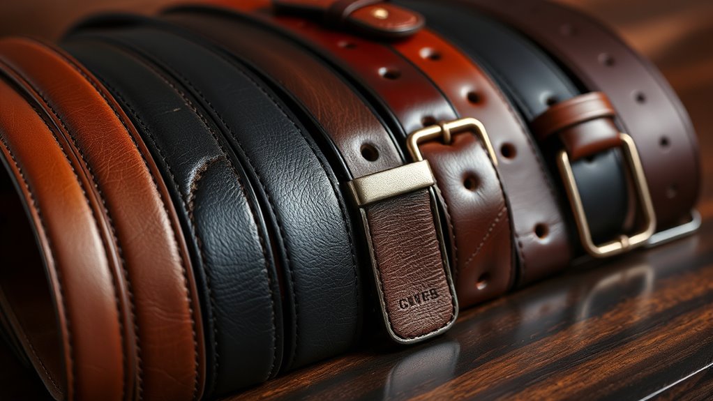 top men s durable leather belts