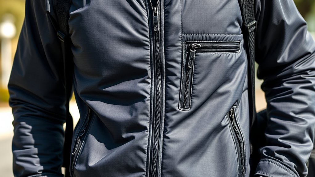 top multi pocket travel jackets