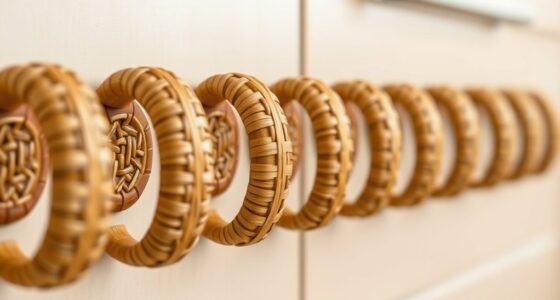 top rattan cabinet pulls