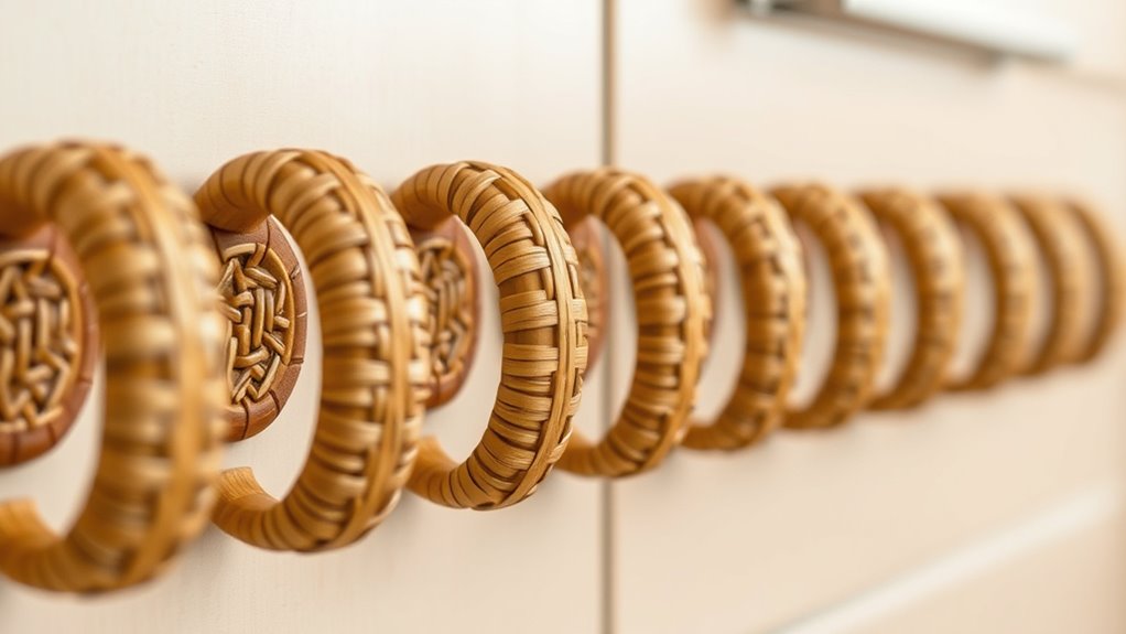 top rattan cabinet pulls