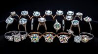 top sparkling moissanite rings