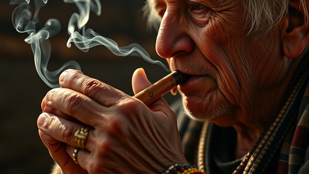 traditional tobacco smoking ritual
