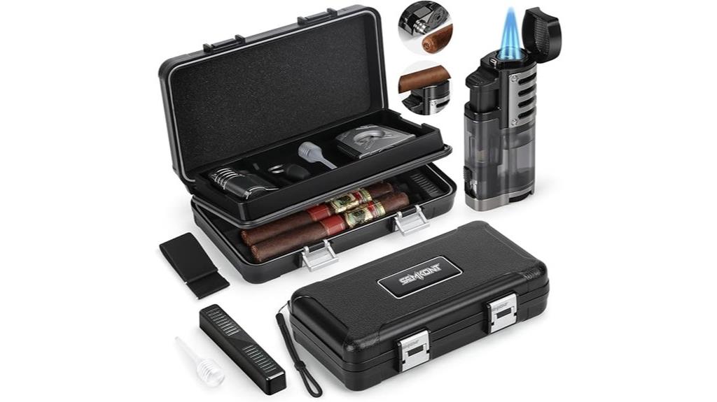 travel cigar humidor accessories