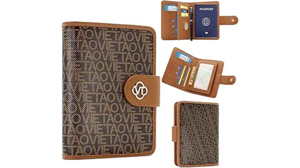 travel wallet with airtag