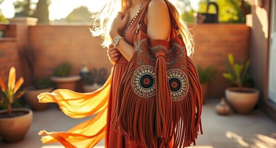 trendy boho fringe bags