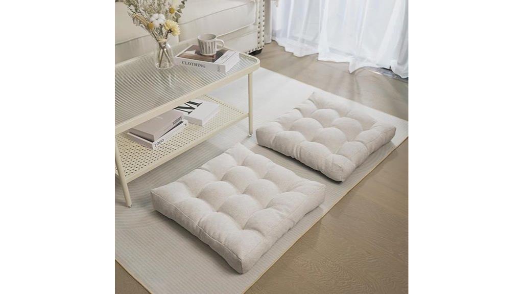 tromlycs adult floor cushions