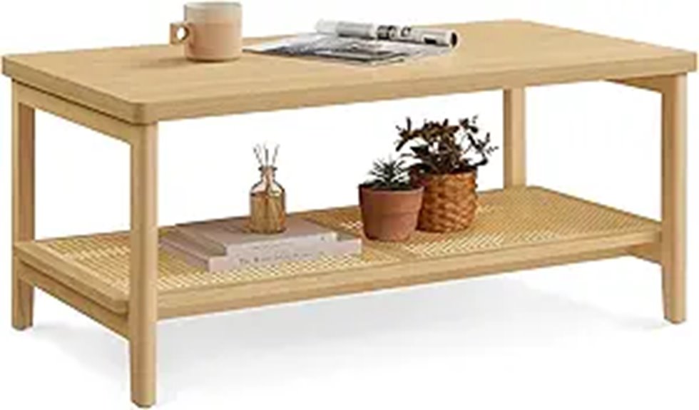 two tier living room table