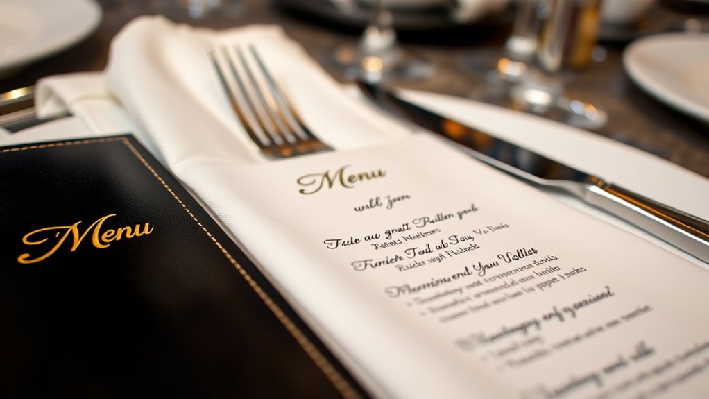 understanding upscale cuisine terminology