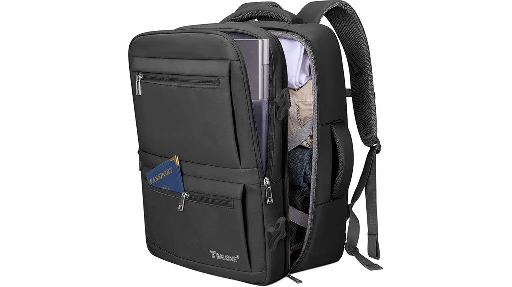 unisex travel backpack design