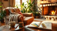unwind with calming hobbies