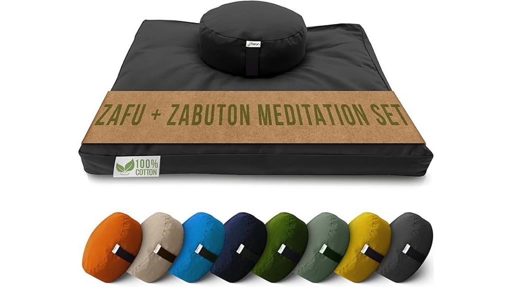 usa made meditation cushion set