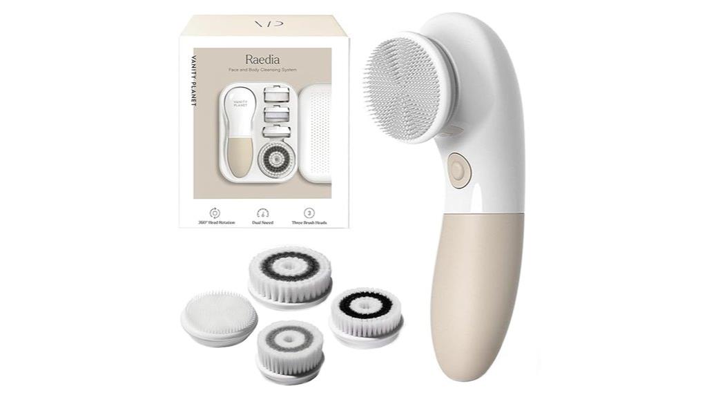 vanity planet cleansing brush