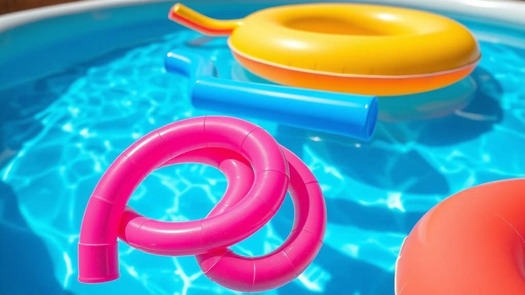 variety of pool float options