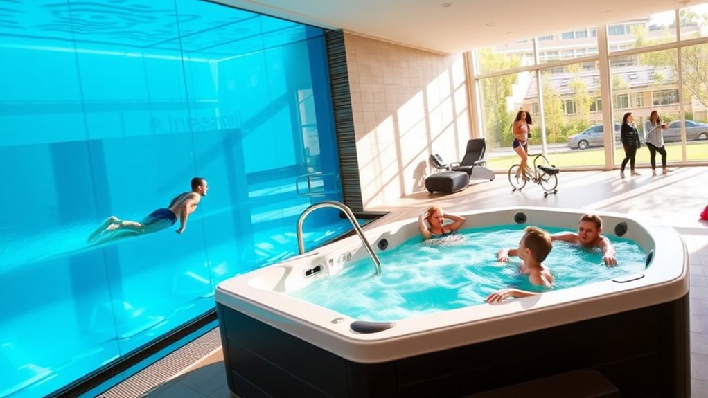 versatile aquatic exercise options
