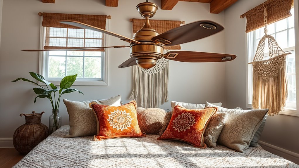 vintage boho fan collection