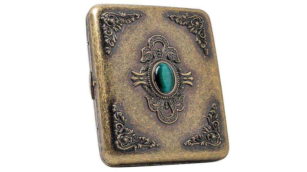 vintage copper metal case