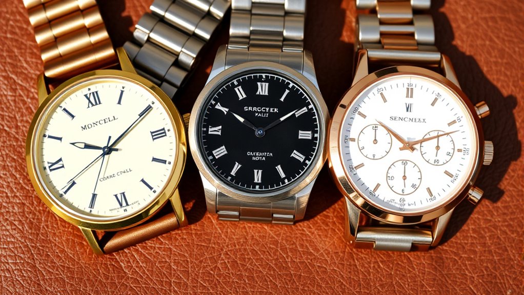 vintage inspired modern timepieces