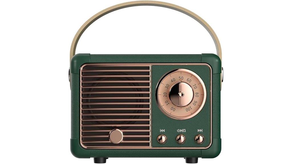 vintage mini wireless speaker