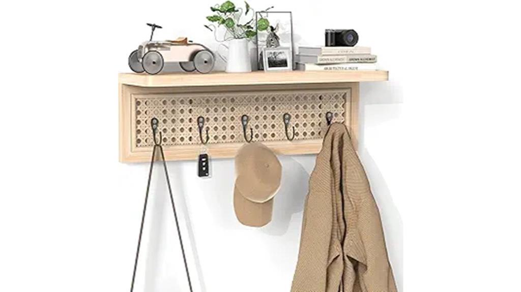 wall mounted coat rack