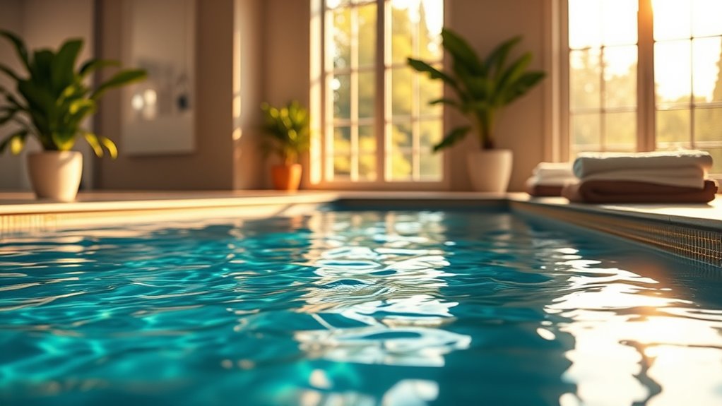 water eases injury recovery