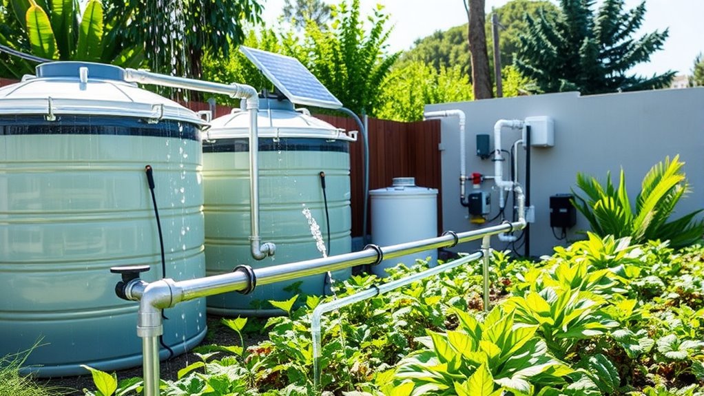 water recycling and harvesting