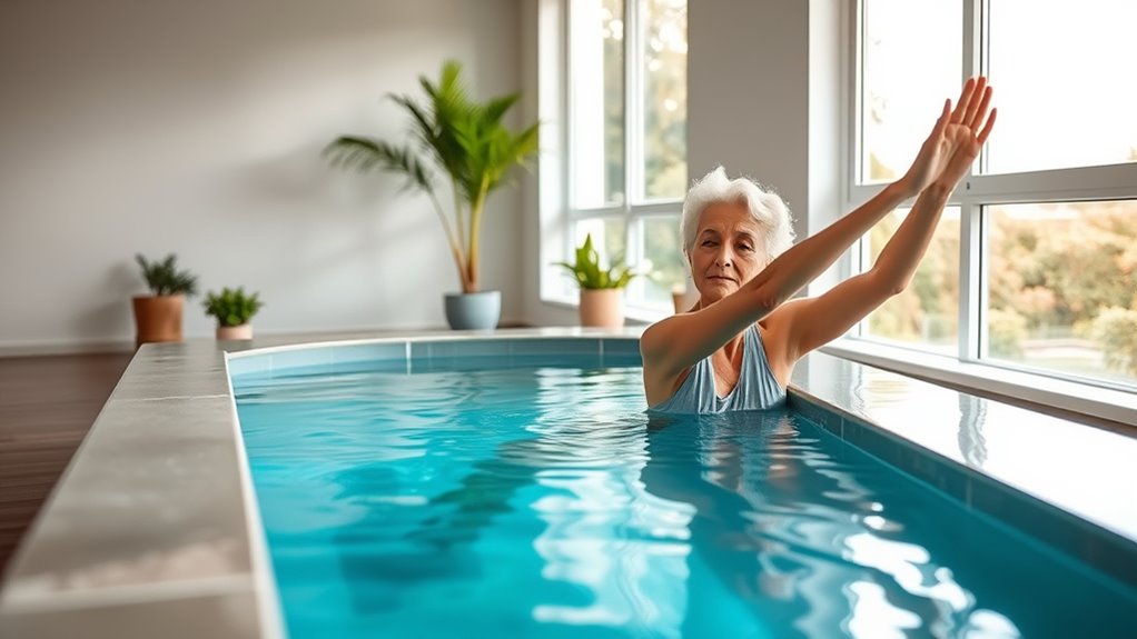 water resistance enhances joint flexibility