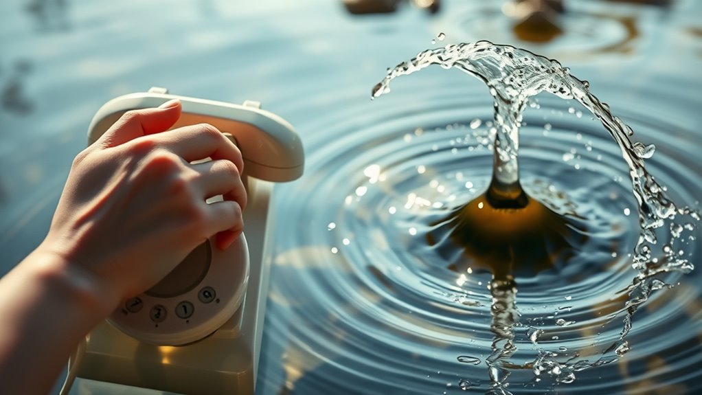 water sensation promotes relaxation