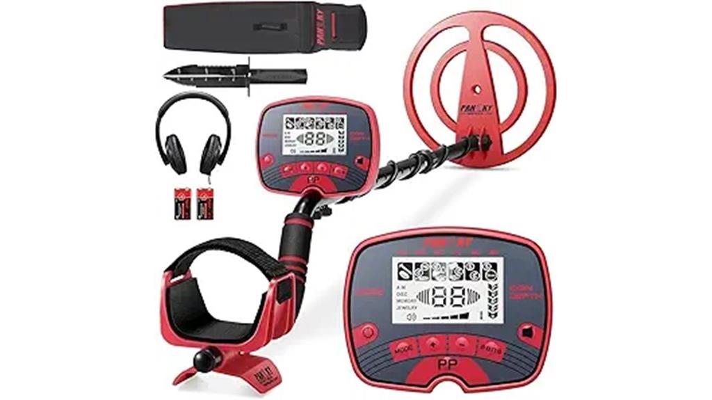 waterproof gold detector with display