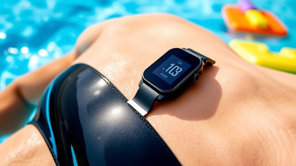 waterproof swim heart rate monitors