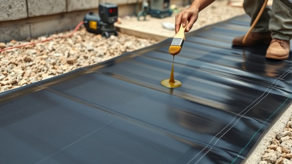waterproofing types and applications