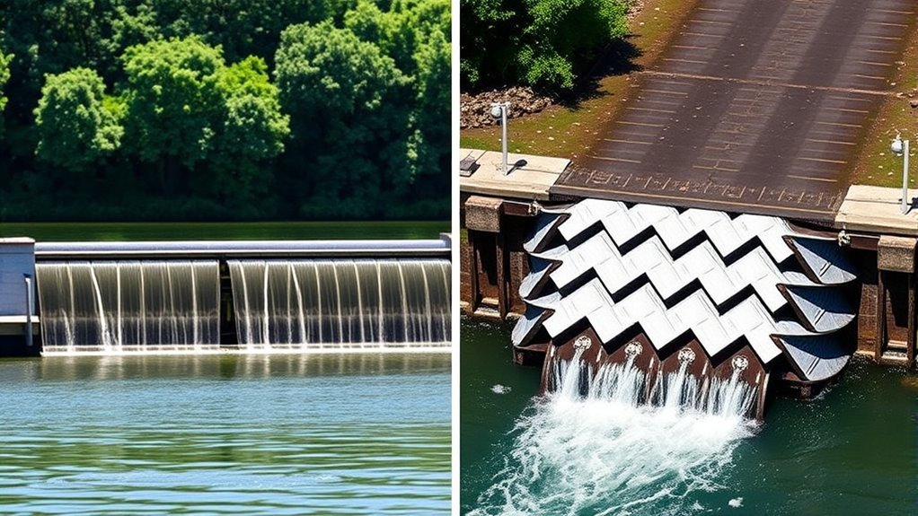 weir design and function