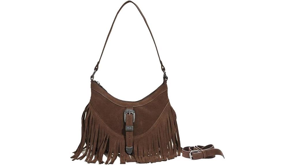 western tassel underarm purse
