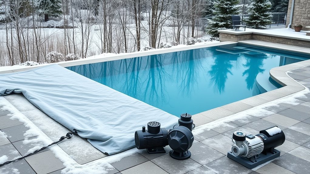 winter pool preparation checklist