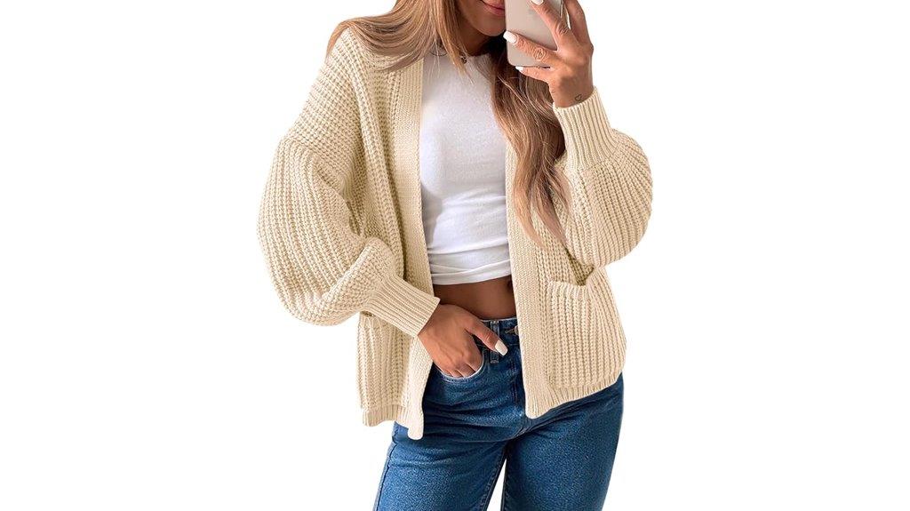 women s oversized cardigan