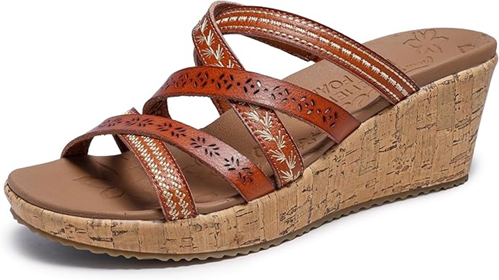 women s skechers tiger wedge