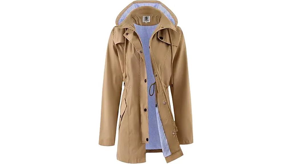 women s waterproof rain jacket