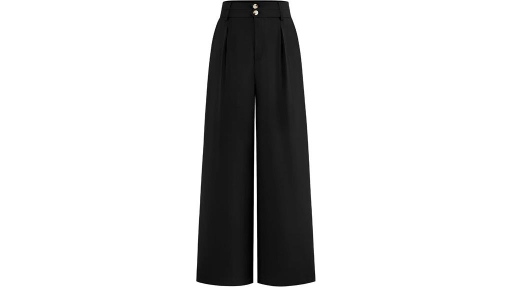 women s wide leg dress pants