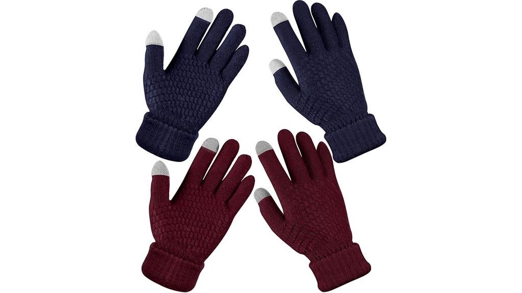 women s winter touchscreen gloves