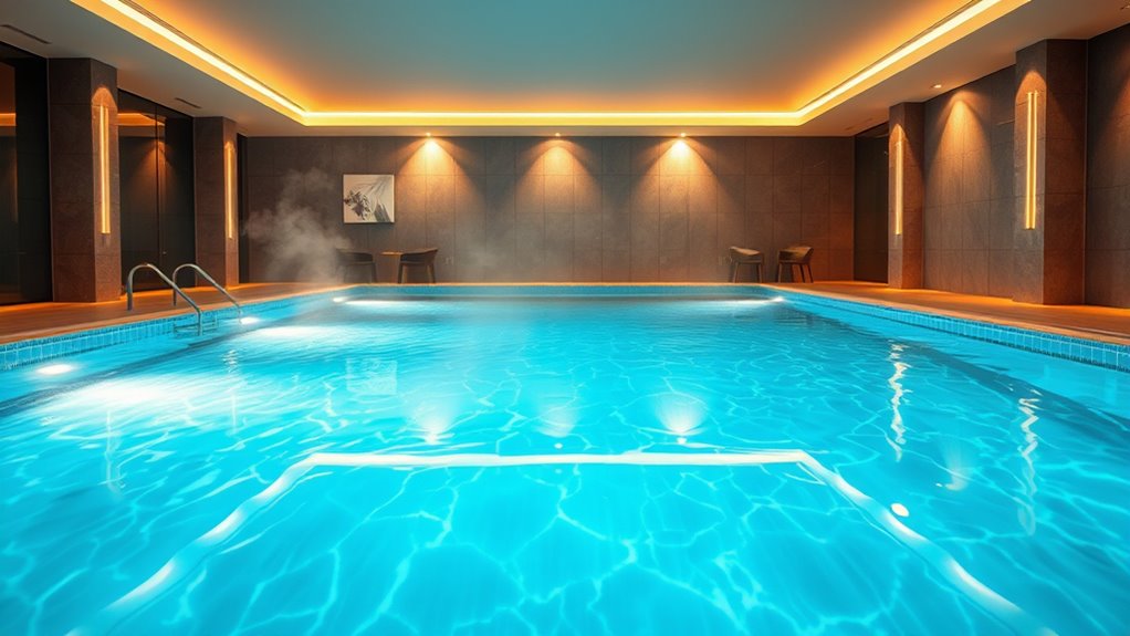 year round comfortable pool heating