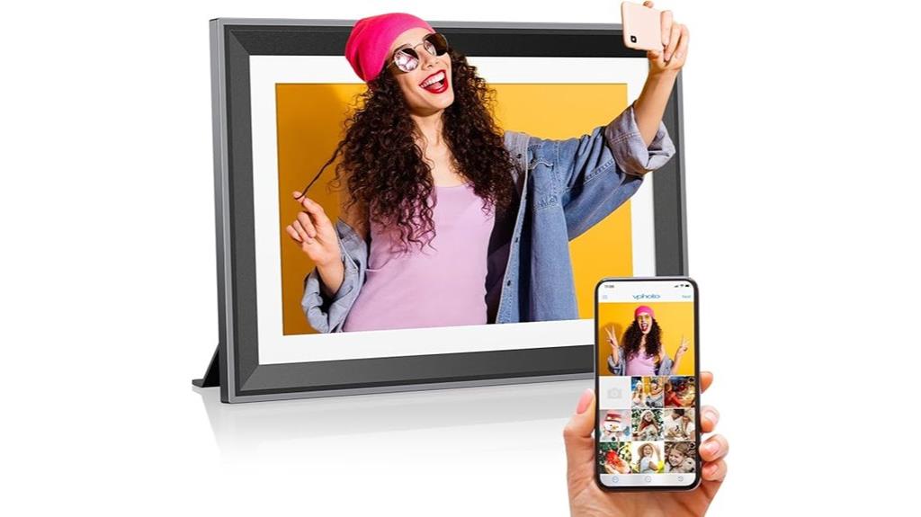 10 inch touchscreen digital frame