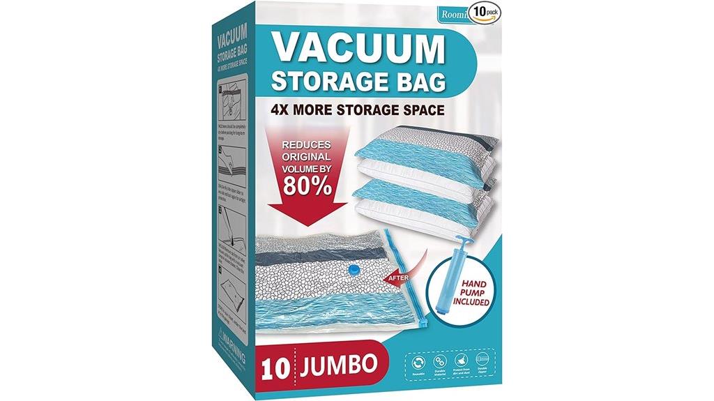 10 jumbo space saver bags