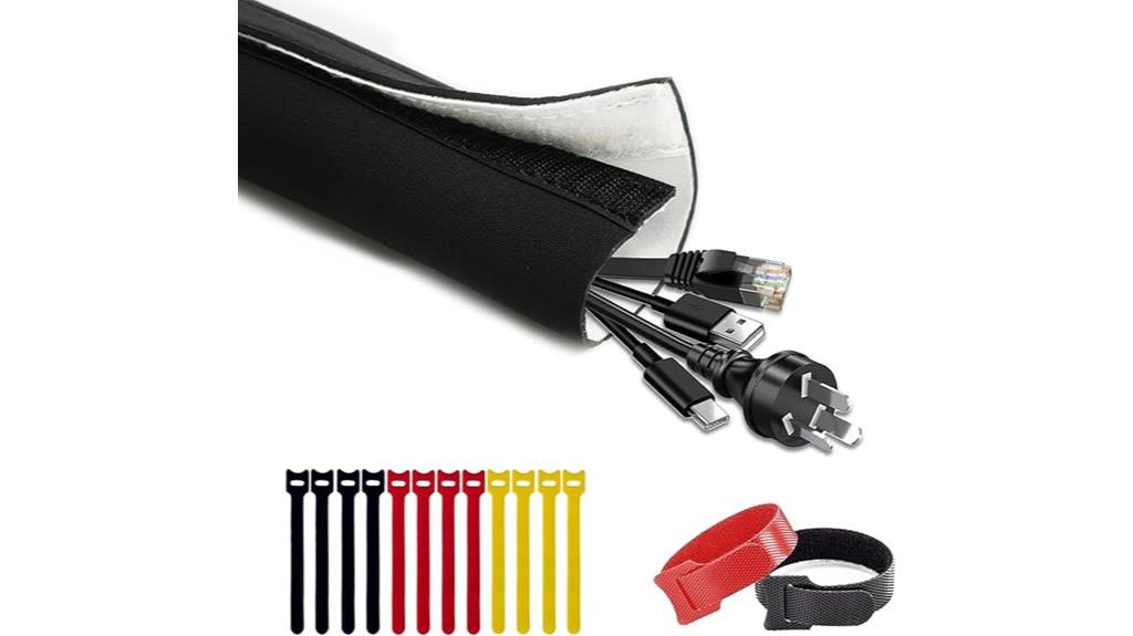 10ft neoprene cable sleeve