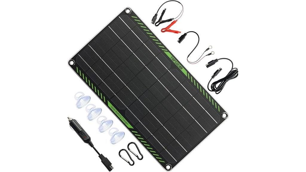10w 12v solar charger
