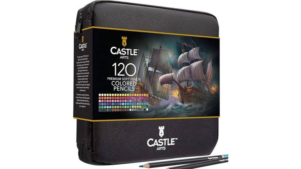 120 colored pencils pack