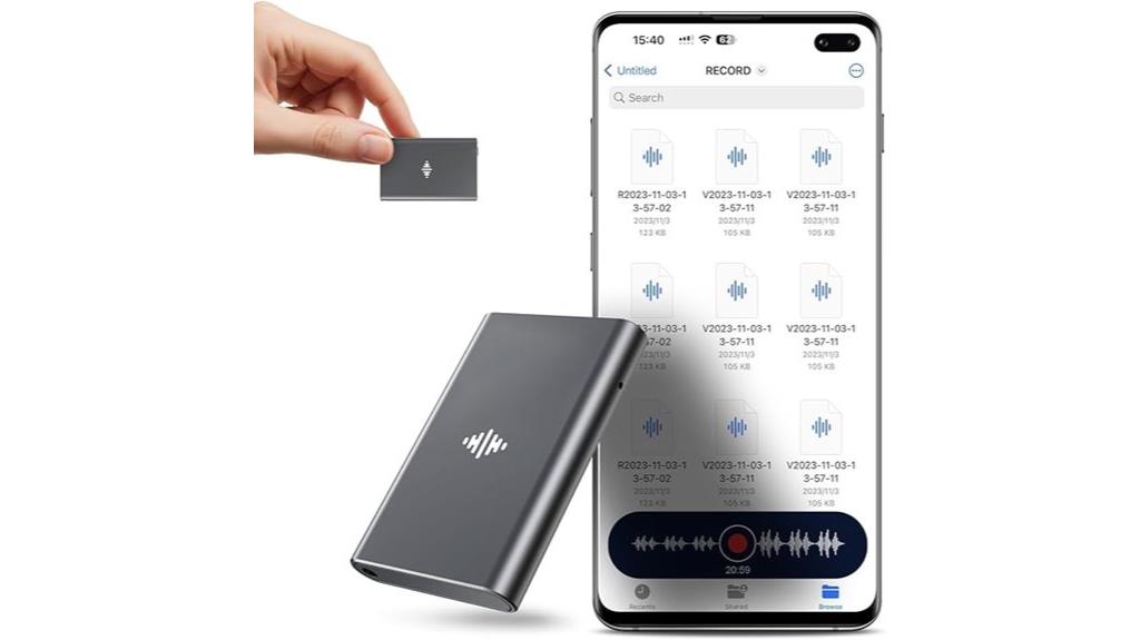 128gb noise canceling recorder