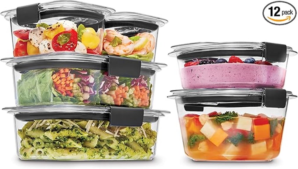 12 piece brilliance containers
