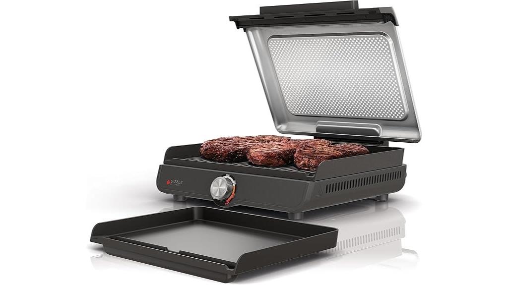 14 inch electric indoor grill