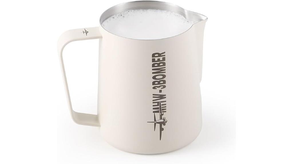 16oz stainless steel pitcher