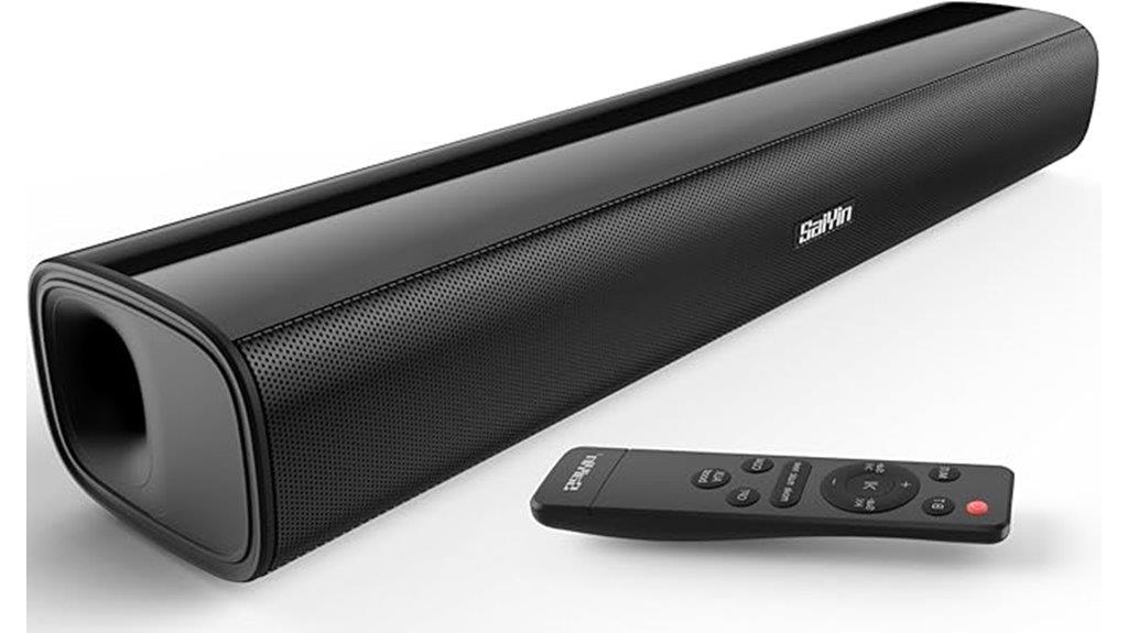 17 inch bluetooth wall mounted soundbar