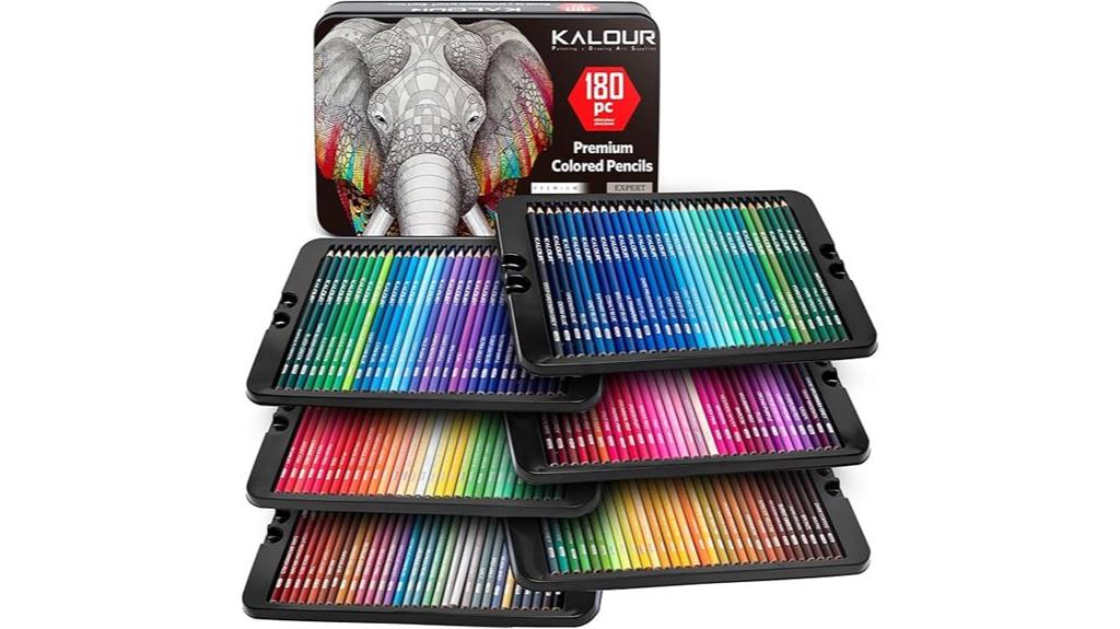 180 color artist pencil set
